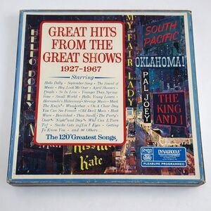 Reader’s Digest Broadway Vinyl Box Set Great Hits 1927–1967